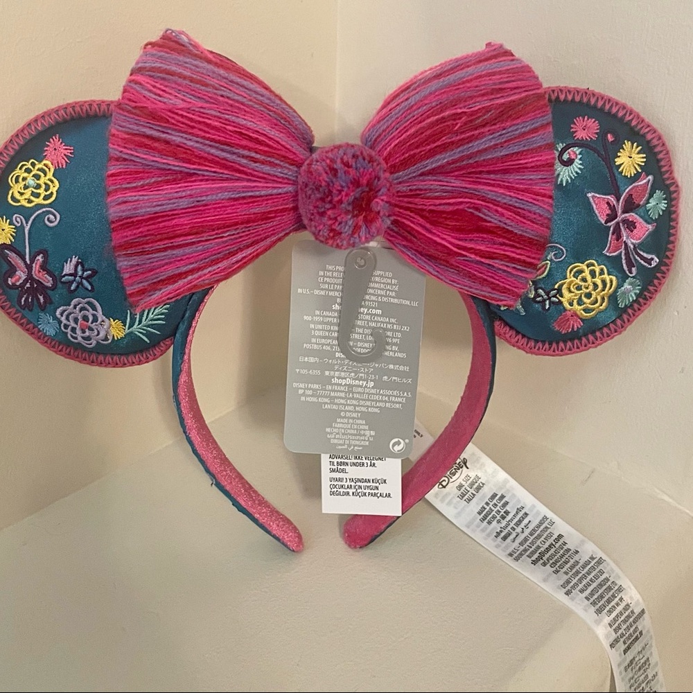Disney Minnie Encanto Ears Brand New with all tags attached never worn 🌺